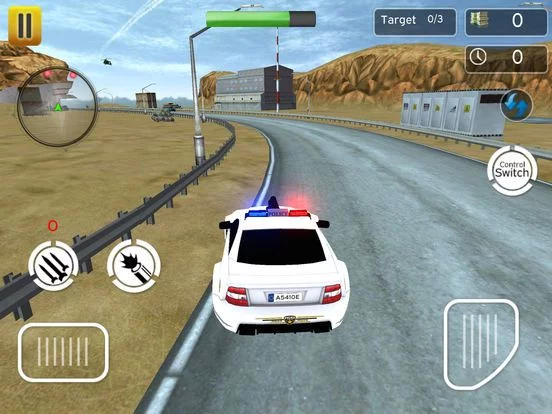Изображение игры: Police Shooting Car Chase