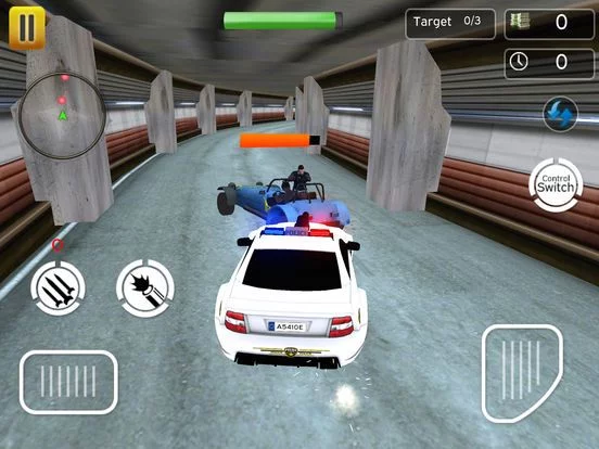 Изображение игры: Police Shooting Car Chase
