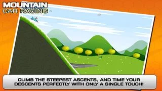 Изображение игры: Mountain Car Racing - Control your automobile vehicle through the tough trails.