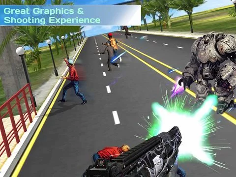Изображение игры: Robot Terminator Uprise