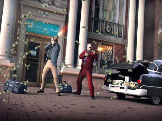 Изображение игры: Bank Robbery Escape Mission