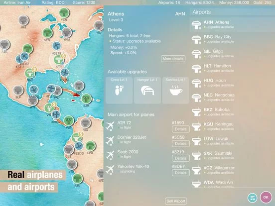 Изображение игры: AirPlane: Airline Tycoon