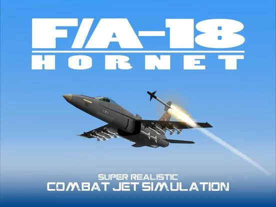 Изображение игры: FA18 HORNET JET FIGHTER