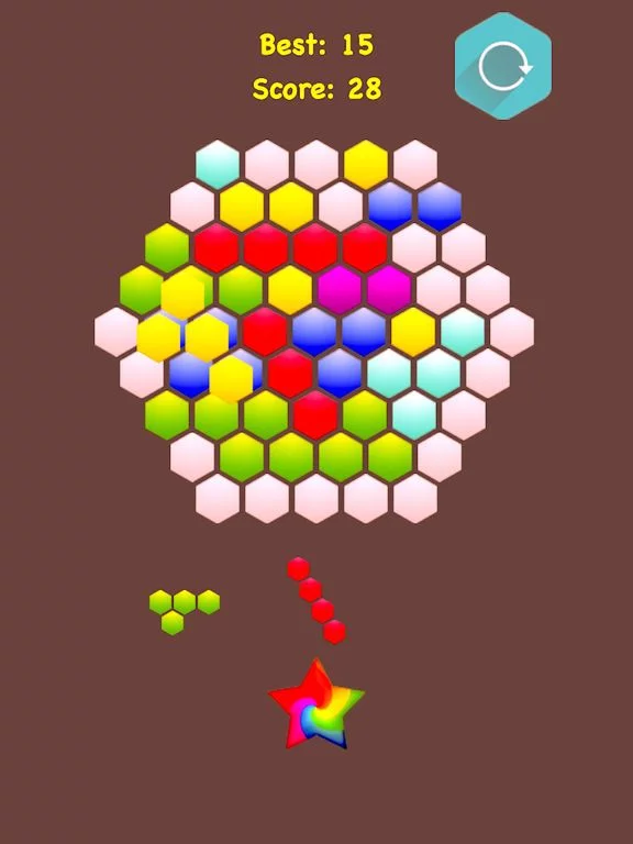 Изображение игры: !Hexagonal Merge - Premium