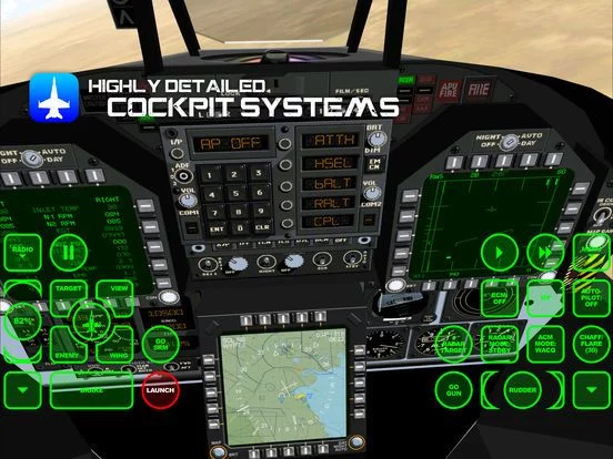 Изображение игры: FA18 HORNET JET FIGHTER