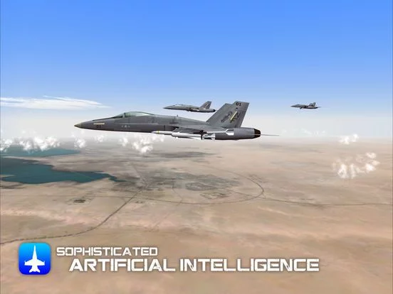 Изображение игры: FA18 HORNET JET FIGHTER