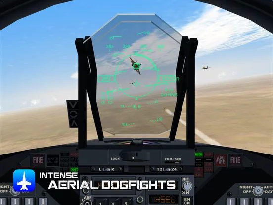 Изображение игры: FA18 HORNET JET FIGHTER