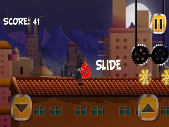 Изображение игры: Donjon samurai castle ninja run 2016
