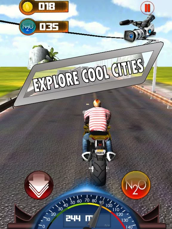 Изображение игры: 3d bike race 2017 game - racing motorcycle games