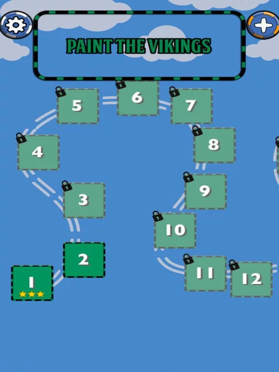 Изображение игры: Paint the Vikings