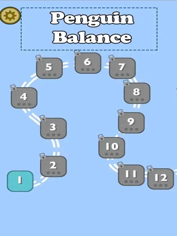 Изображение игры: Penguin Balance