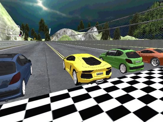 Изображение игры: real cars racing 2017: traffic city car games free