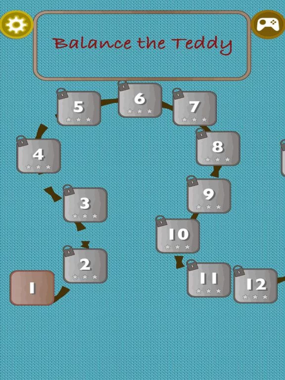 Изображение игры: Balance the Teddy