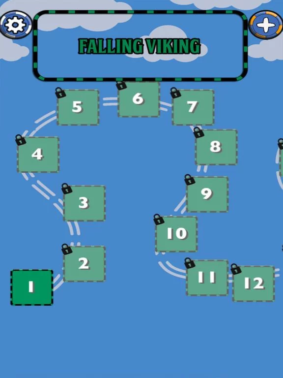 Изображение игры: Falling Viking