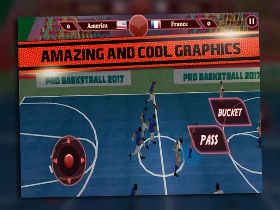 Изображение игры: basketball 2k17 balls games - perfect sports stars