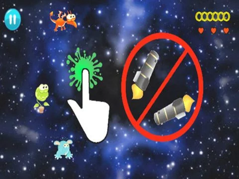 Изображение игры: Alien Obliteration