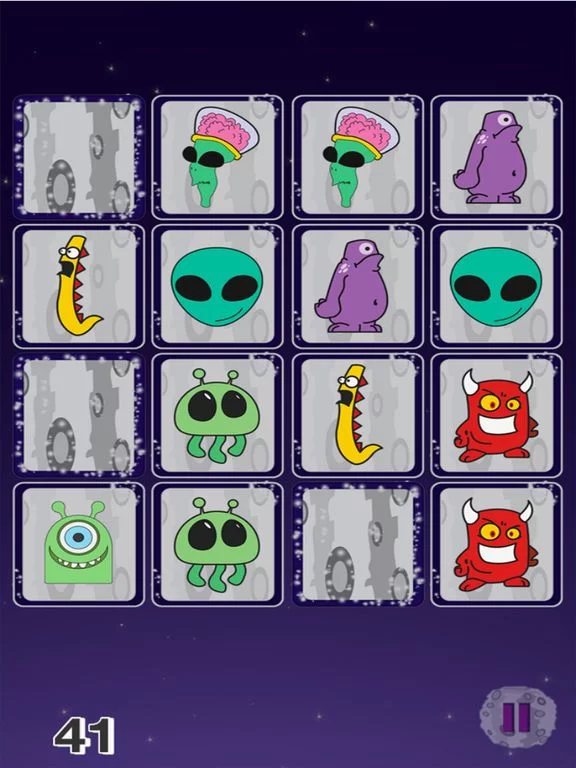 Изображение игры: Match the Aliens