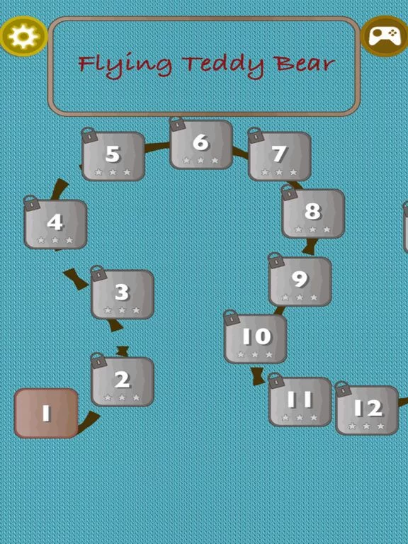 Изображение игры: Flying Teddy Bear
