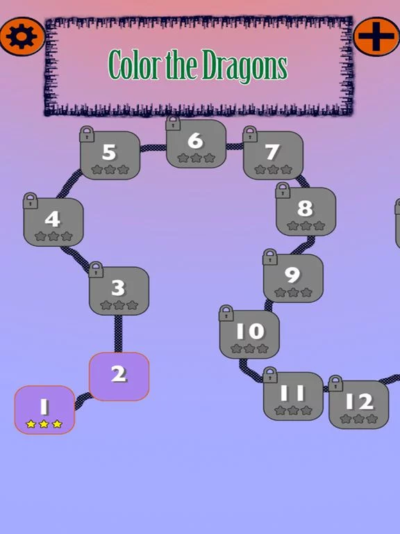 Изображение игры: Color the Dragons