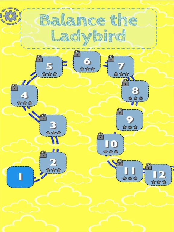 Изображение игры: Balance the Ladybird