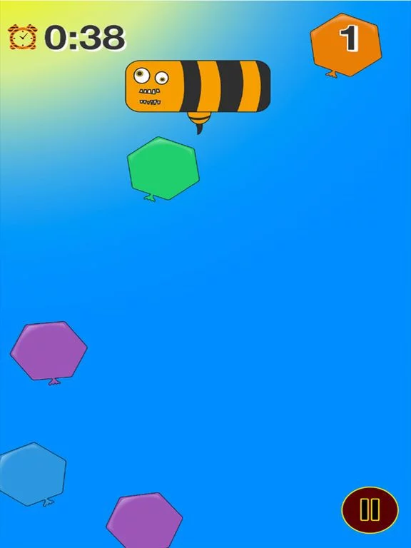 Изображение игры: Crazy Bee Balloons