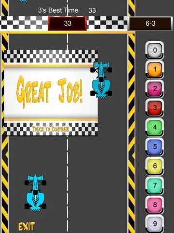 Изображение игры: Math Racer HD - Subtraction