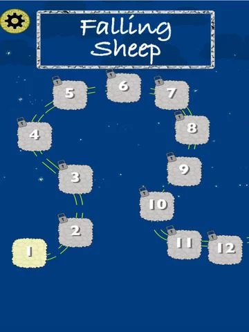 Изображение игры: Falling Sheep