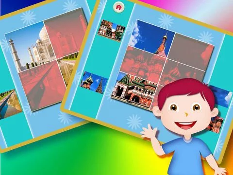 Изображение игры: Picture Jigsaw Puzzle - Famous Sites