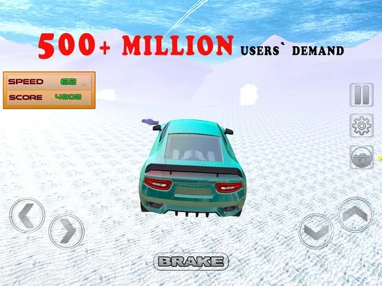 Изображение игры: Snow Racing Car 2017 Pro