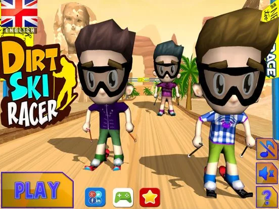 Изображение игры: Dirt Ski Racer - 3D Dirt Bike Ski Racer For Kids