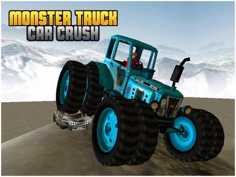 Изображение игры: Monster Tractor Car Crush