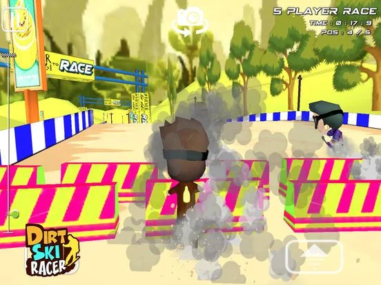 Изображение игры: Dirt Ski Racer - 3D Dirt Bike Ski Racer For Kids