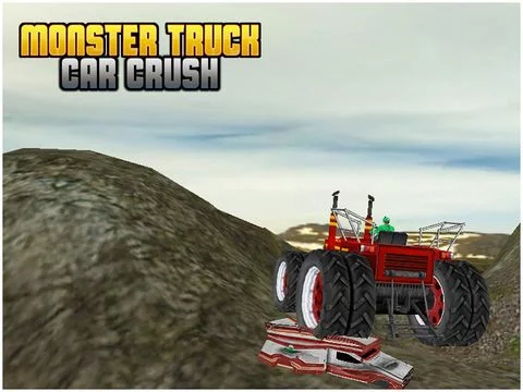 Изображение игры: Monster Tractor Car Crush