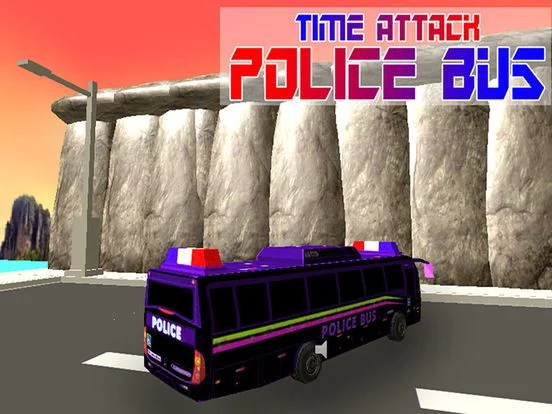 Изображение игры: Time Attack Police Bus