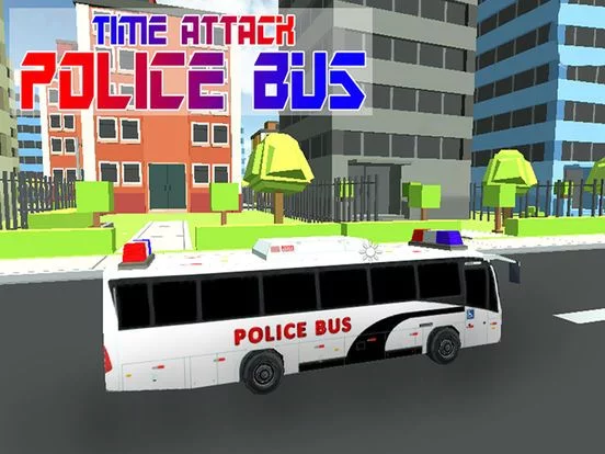 Изображение игры: Time Attack Police Bus