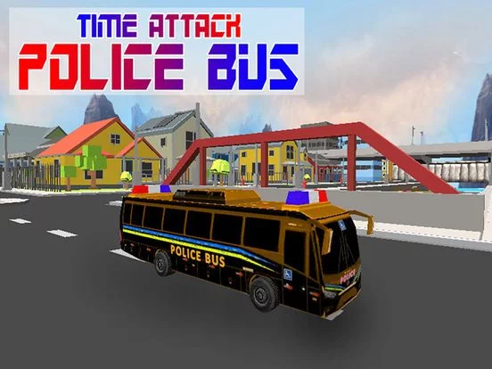 Изображение игры: Time Attack Police Bus
