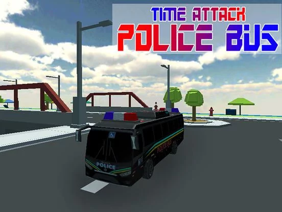 Изображение игры: Time Attack Police Bus