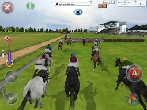 Изображение игры: Jockey Rush Horse Racing UK