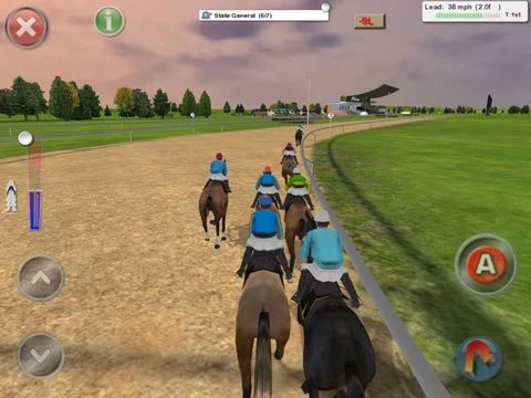 Изображение игры: Jockey Rush Horse Racing UK