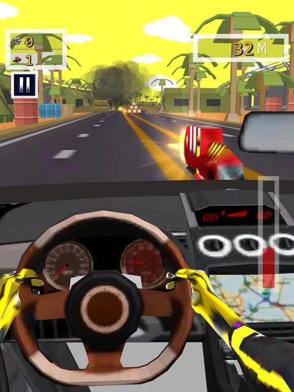 Изображение игры: Gun Driver - Free 3D Street Sniper Shooting Games