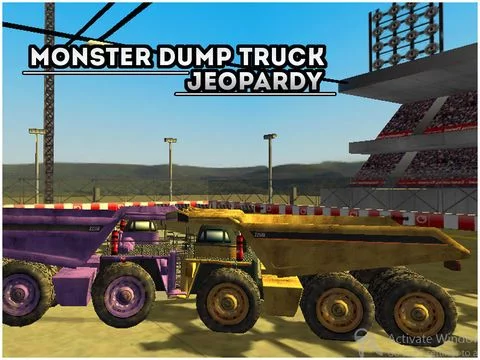 Изображение игры: Monster Dump Truck Jeopardy