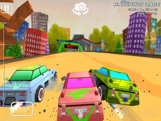 Изображение игры: Car Toon Kids Racing :Cartoon Car Racing For Kids