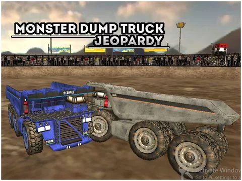 Изображение игры: Monster Dump Truck Jeopardy