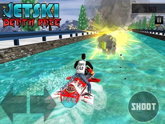 Изображение игры: Jet Ski Death Race - Top 3D Water Racing Game
