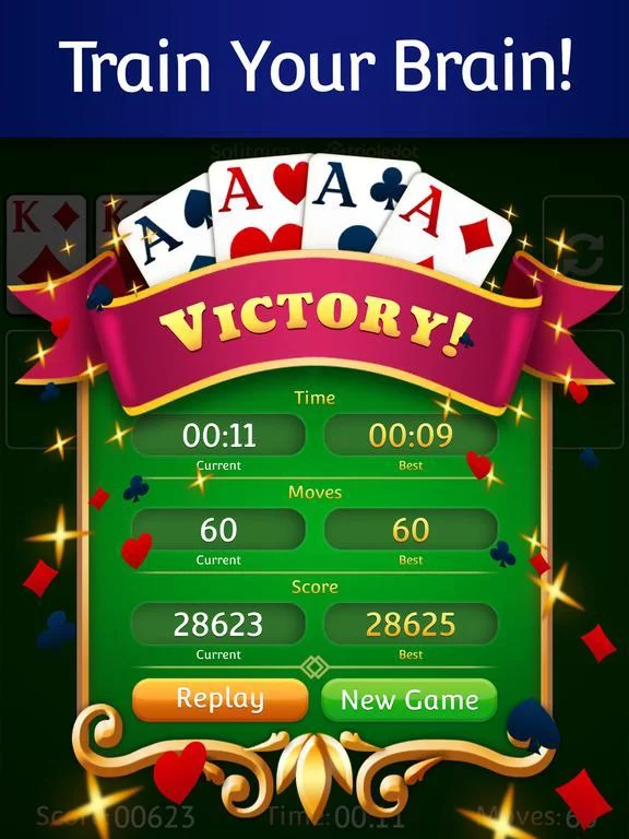 Изображение игры: Solitaire – Classic Card Game.