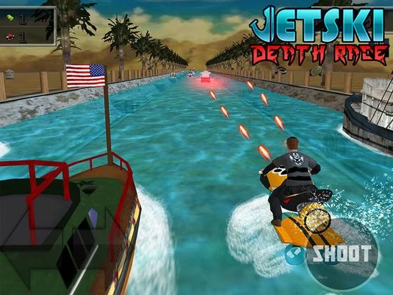 Изображение игры: Jet Ski Death Race - Top 3D Water Racing Game