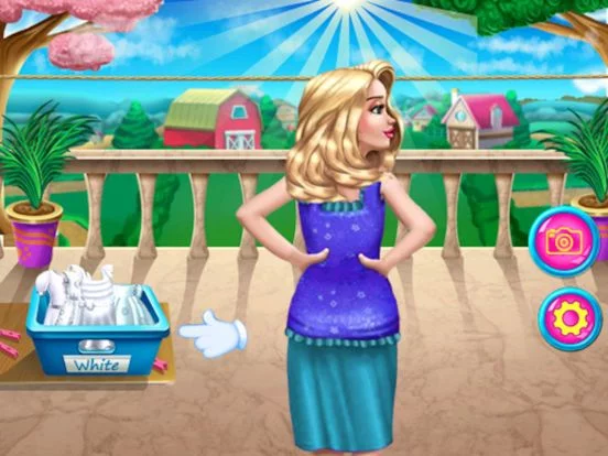 Изображение игры: Laundry Mania: Daycare Activities Games For Girls