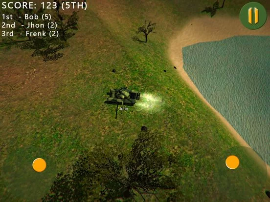 Изображение игры: Tanks Online io Blitz War 3D