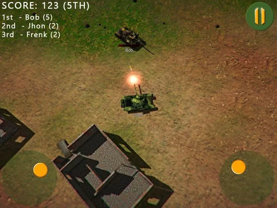 Изображение игры: Tanks Online io Blitz War 3D
