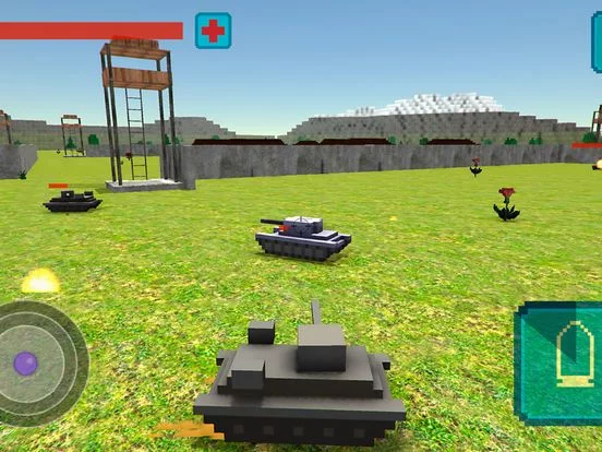 Изображение игры: Armored Craft Tank Battle 3D